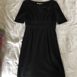 Black dress with bow